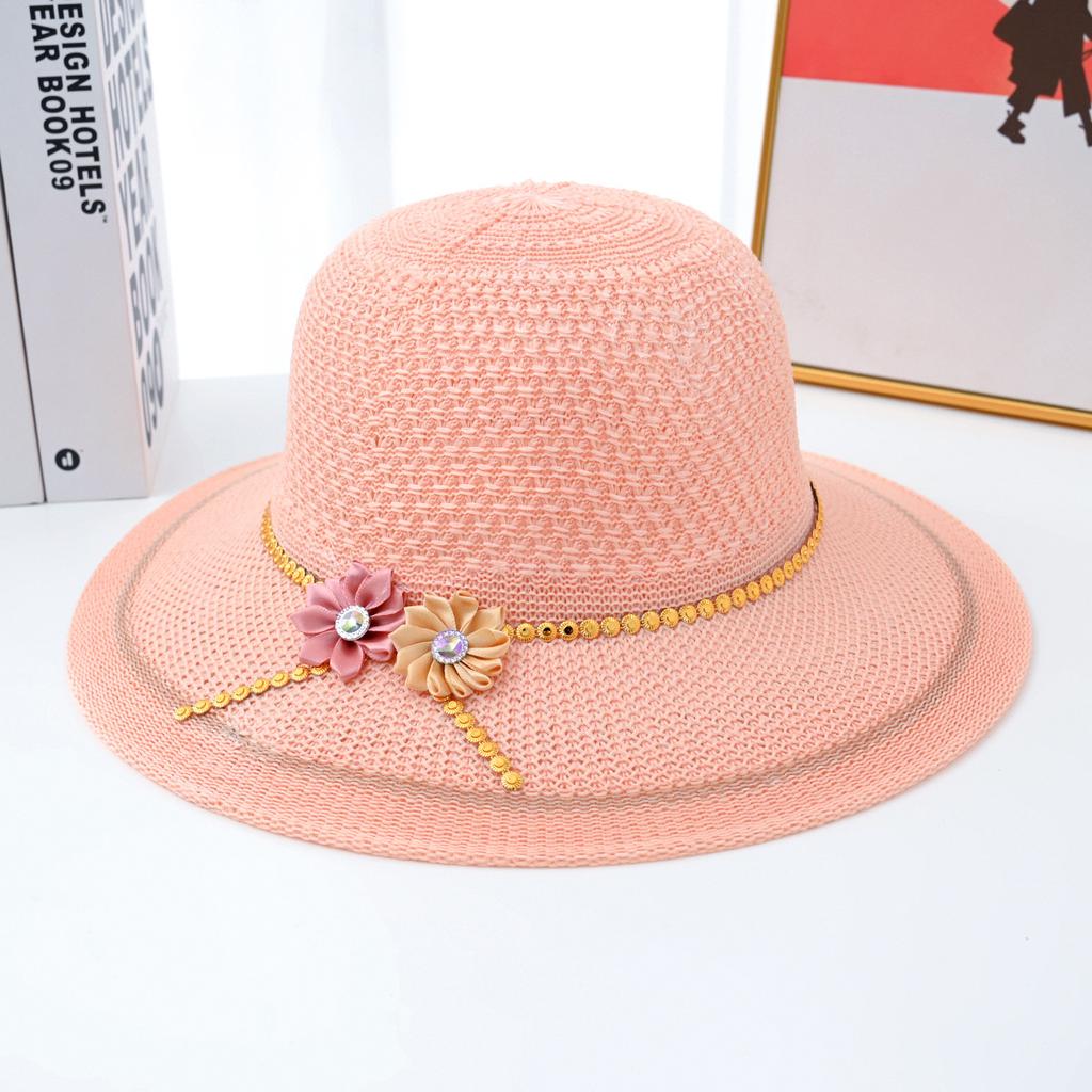 Шляпа для женщин, летняя соломенная шляпа, защитная шляпа от солнца, модная пляжная шляпа, универсальная шляпа от солнца с большими полями, защита от ультрафиолета для женщин