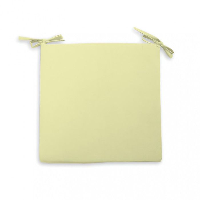 Chair Cover 40X40x3 Cm ALIX Lime Green, by Soleil D'ocre