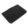 Double Layer Cat Litter Mat Waterproof 3D Honeycomb Holes Prevent Slipping Easy To Clean Cat Litter Trapping Mat
