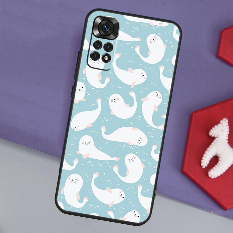 Защитная накладка Funda для Xiaomi Redmi Note 14 Pro 13 12 11 9 10 9S 10S 11S 12S Redmi 14C 10C 12C 13C Чехол