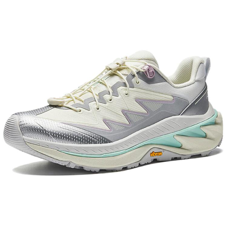 Anta Explore Pro Comfortable Versatile Durable Non-Slip Low-Top Casual Running Shoes Women Sneaker Light-Gray Silver 922525589-5