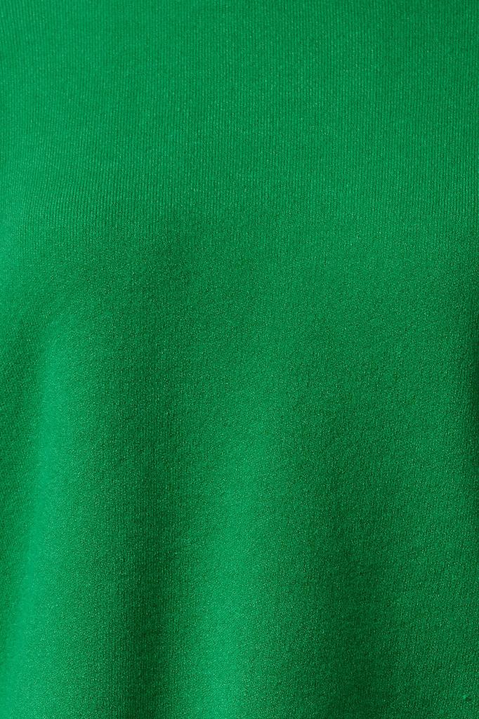 Женский модный стильный свитер зеленого цвета, широкий крой, базовый трикотаж из пряжи премиум-класса, свитер из специальной пряжи