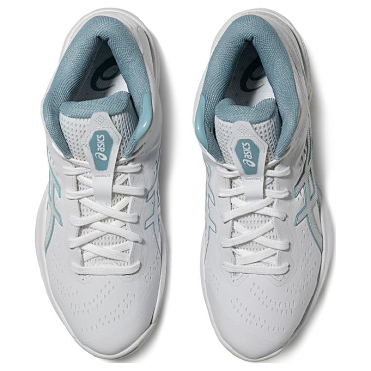Asics Кроссовки мужские Gelhoop V16 белые легкие стальные 1063A078-105