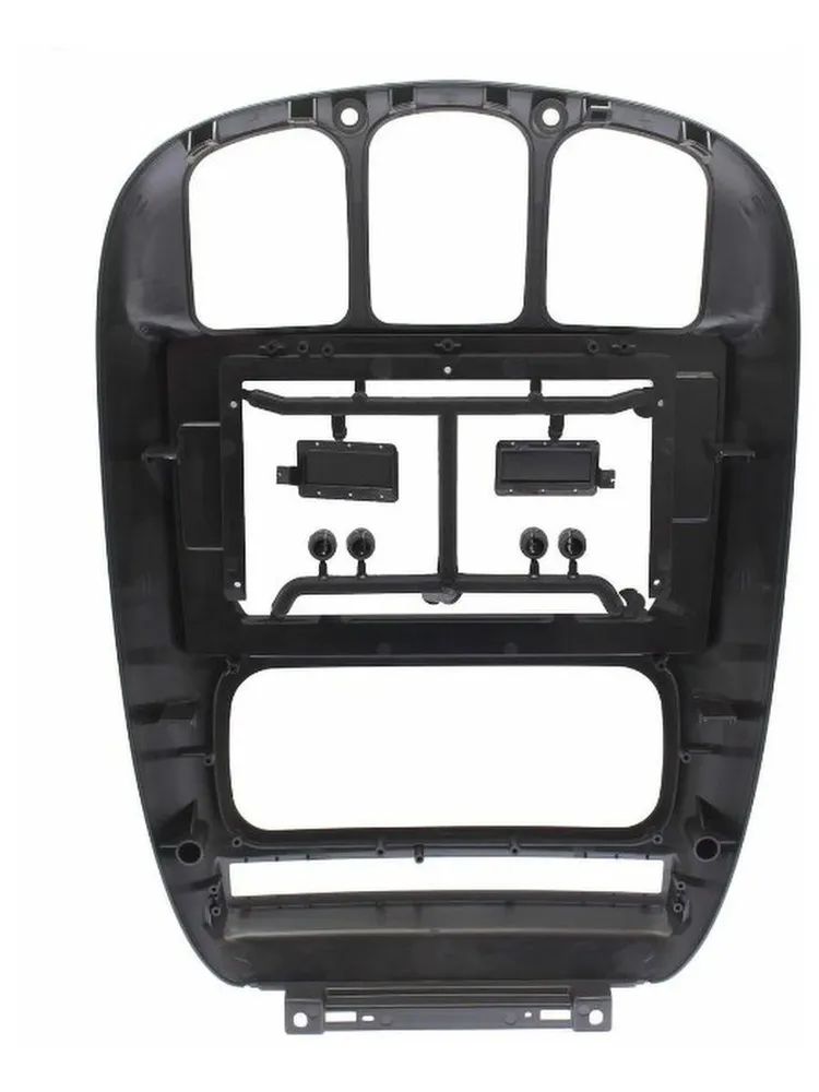 10-дюймовая рамка для магнитолы DODGE CARAVAN 4 CHRYSLER VOYAGER RG RS TOWN & COUNTRY 2000-2007 Панель для стереомагнитолы