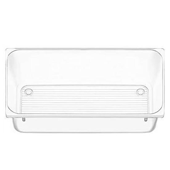 16 шт., прозрачные пластиковые ящики для хранения, штабелируемые ящики, противоскользящие разделители, органайзеры для ванной комнаты