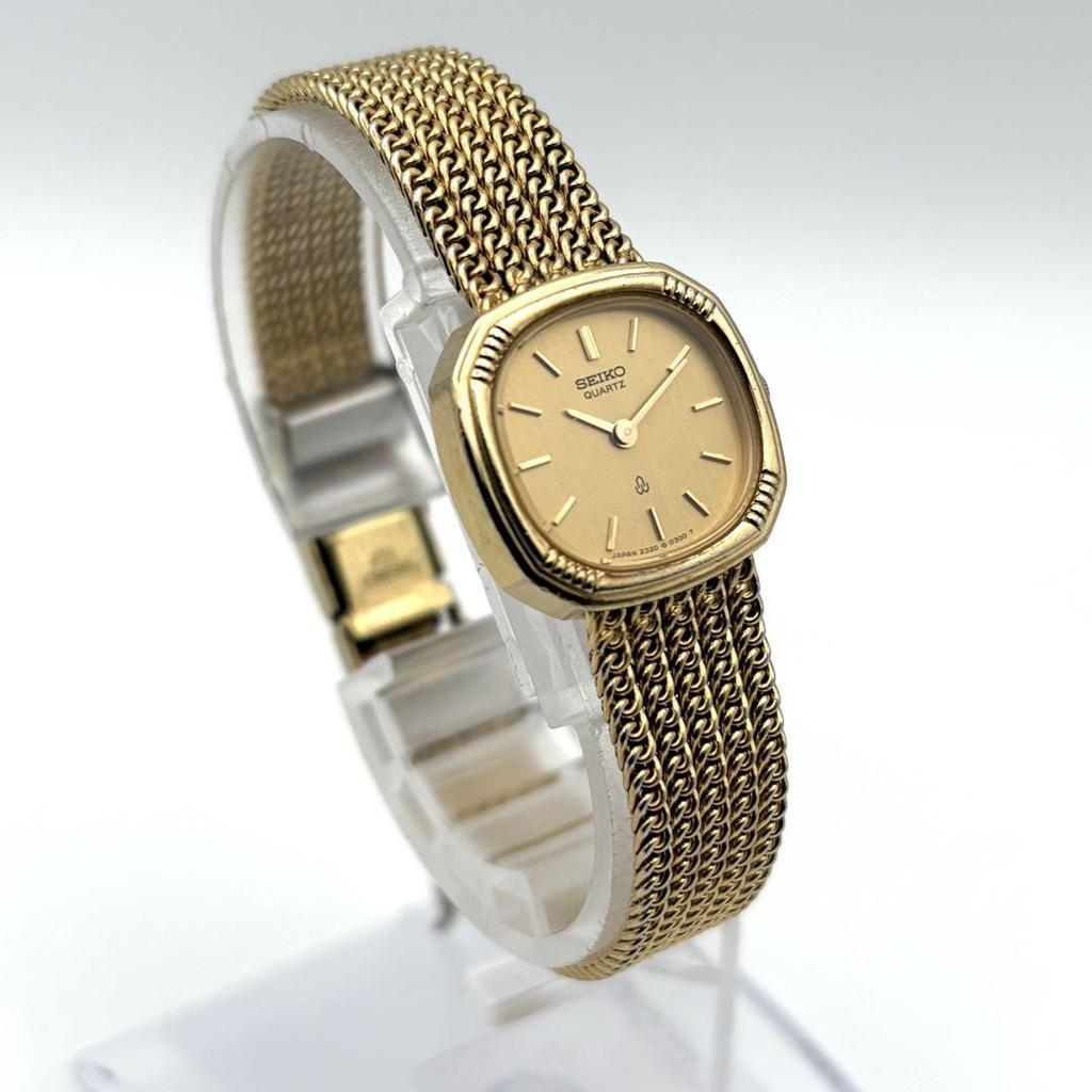 [USED] SEIKO Quartz Gold Women's Watch GOLD