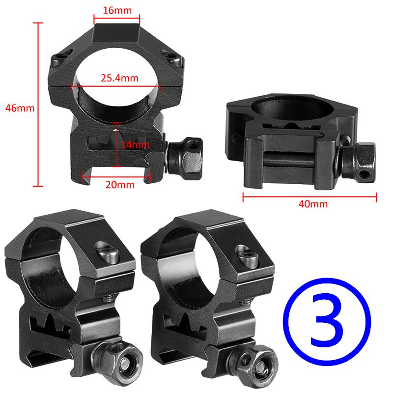 Кольца для охотничьего крепления, диаметр 25,4 мм/30 мм, двойные кольца, рейка, высококачественное крепление