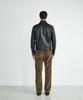 Viiverde Cow Leather Trucker Jacket Black