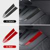 Real Soft Carbon Fiber Interior Trim Sticker For Tesla Model 3 Highland 2025 Car Steering Wheel Reading Audio Panel Accessories