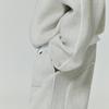 Fear of God Essentials Свободные флисовые спортивные штаны с кантом Хизер Стоун/Клауд Уайт Мужские Низ Серый 130SP258062F
