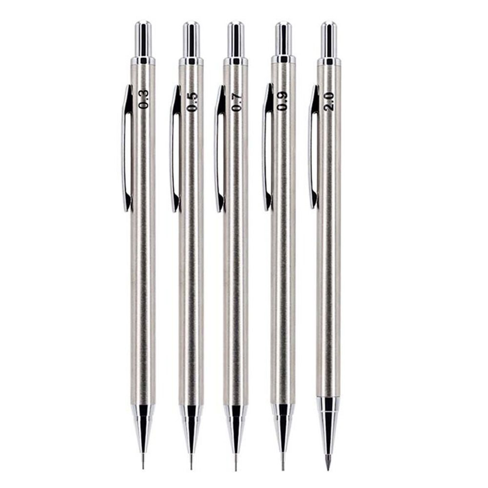Full Metal Drafting Pencil 2B Automatic Pencil Durable Drawing Pencil  School Office Supplies