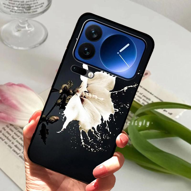 Чехол для Xiaomi Mi 17 Pro Max/17Pro Модный Ударопрочный Защитный Задний Чехол Для Xiaomi 17 ProMax Мягкий ТПУ Силиконовый Чехол для Телефона