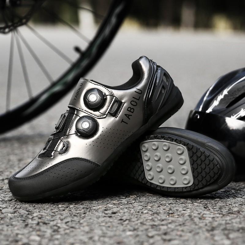 Unisex Cycling Shoes Mountain Bike Road Riding Breathable Clipless Flat Pedal Compatible