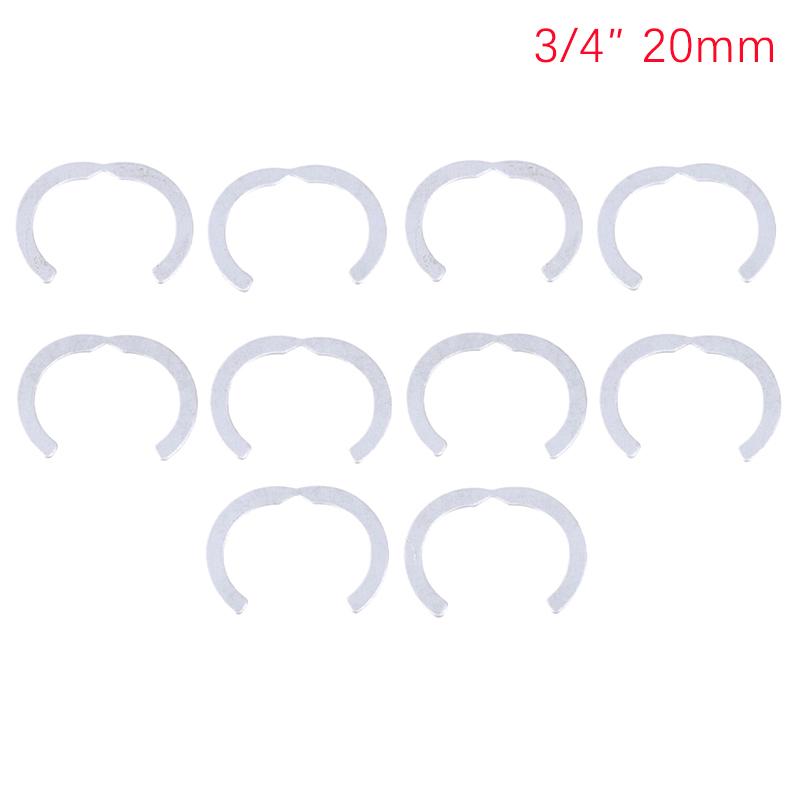 10 шт., сегментные кольца для гофрированной трубы из нержавеющей стали, кольца Dn16, Dn20, Dn25, Dn32, гофрированная труба для солнечной энергии, специальные стопорные кольца, солнечные детали