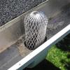 Roof Gutter Guard Filters 3 Inch Expand Aluminum Filter Strainer Stops Blockage Leaf Drains Debris Drain Net Cover