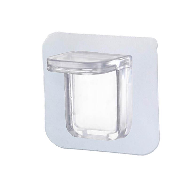 Adhesive Seamless Shelf Partition Bracket, No-Drill Load-Bearing Divider Tray Fixator.