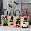 New Halloween Gift Non Woven Handbag Candy Bag Ghost Festival Pumpkin Bag Jewelry Prop Gift Bag