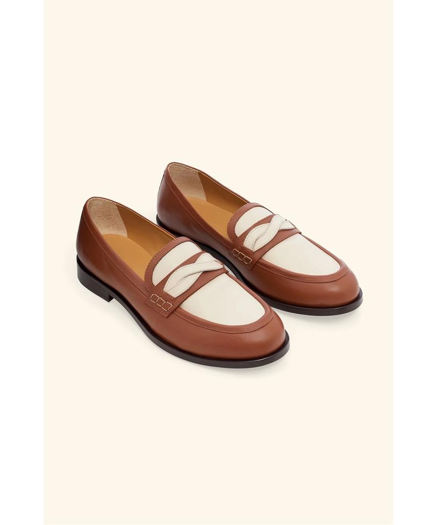 Drole De Monsieur Tresse Detail Cowhide Moccasins Mocassin Tresse 0D1Am26901Cmx