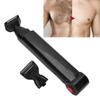 Electric Back Hair Shaver Trimmer USB Rechargeable Body Hair Removal Tool Folding Double Sided