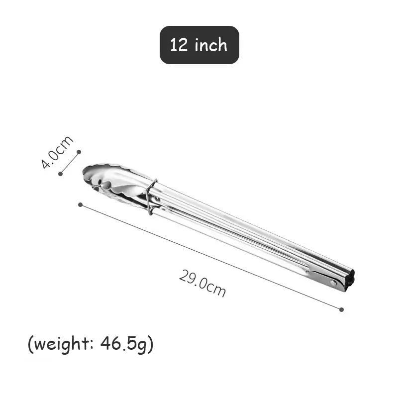 Useful Silver Food-Clips Baking Tool Stainless Steel Food Clips BBQ Bread-Clips Steak Clips  Tool Food Essentials Kitchen Tools