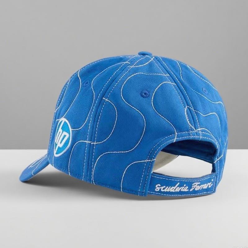 Adjustable Car Logo Baseball Cap Outdoor Racing Sports Hat Men Women Baseball Cap For Ferrari 488 Roma F8 SF9018121360 F4301575M