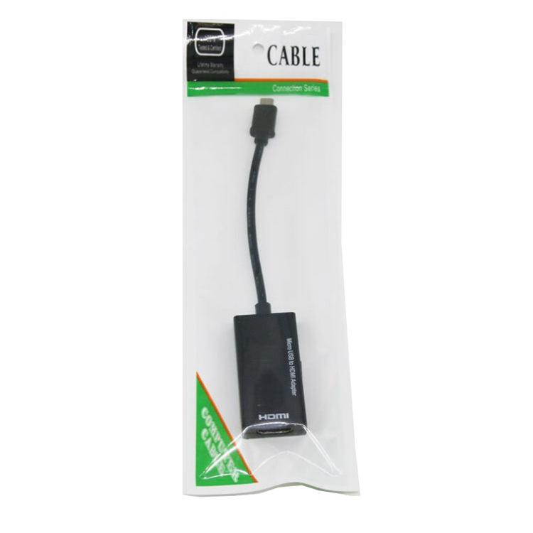 Кабель-переходник CANXING Micro USB «папа» и «гнездо» HDMI для мобильного телефона, планшета, телевизора