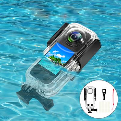 Водонепроницаемый чехол для камеры Insta360 X3, бокс для дайвинга, защитный корпус, комплект подводных аксессуаров для камеры