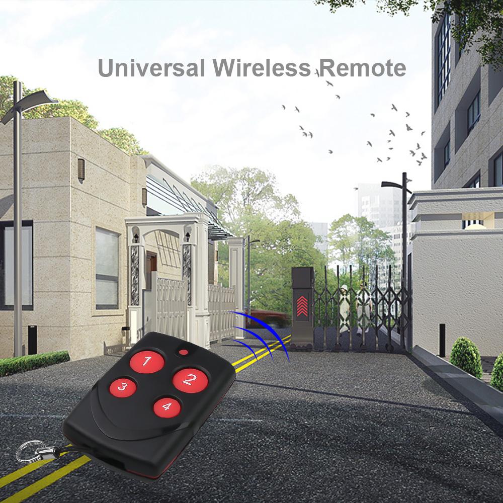 RF Дубликатор Пульт дистанционного управления 315/433/868 МГц Многочастотный пульт дистанционного управления с фиксированным кодом 4 кнопки Беспроводной пульт дистанционного управления для гаражных ворот