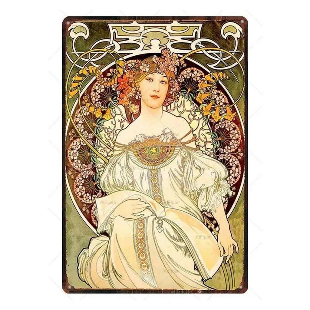 Metal Tin Signs Chablis Fiorino Wall Decoration Plaque Vintage Art Poster Iron Painting for Man Cave Home Cafe Garden Club Bar