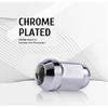 M12X1.50 Chrome Wheel Lug Stud Nut Set Compatible With Honda Odyssey Accord Civic CR-V Clarity Element S2000 Acura Legend CL NSX TLX TSX Pilot