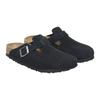 Бостон LEVE Черный 1027142 Черные Сандалии [Birkenstock]