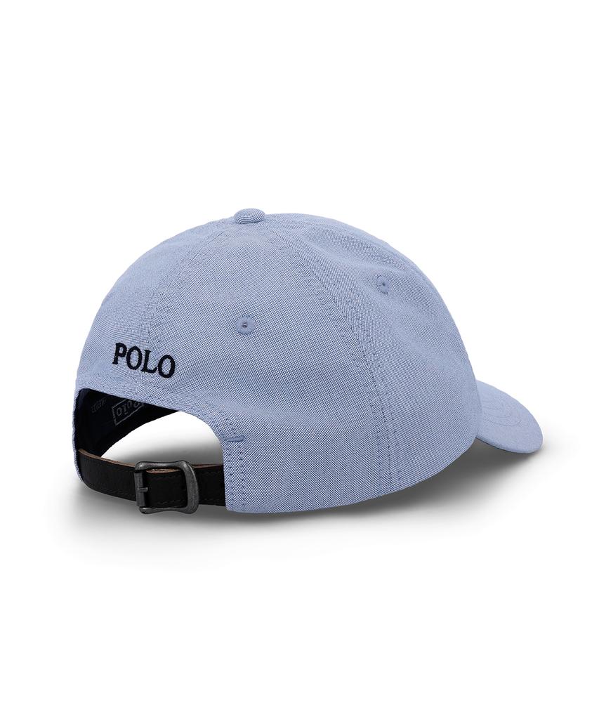 Кепка-бейсболка POLO RALPH LAUREN из оксфордской ткани - Синяя