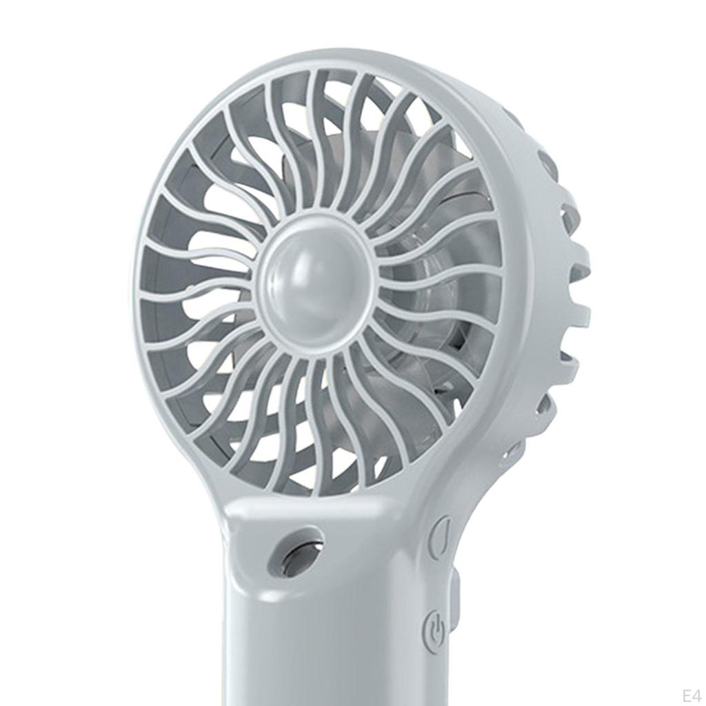 Компактный перезаряжаемый портативный вентилятор охлаждения с регулируемыми настройками для путешествий и активного отдыха