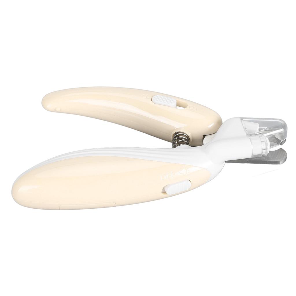 Светодиодная когтерезка для домашних животных, триммер для когтей, нержавеющая сталь, безопасная когтерезка для собак, эргономичная