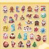 50 New Christmas Series Graffiti Stickers for Water Cups, Skateboards, Mobile Phones, Waterproof Decorative Stickers