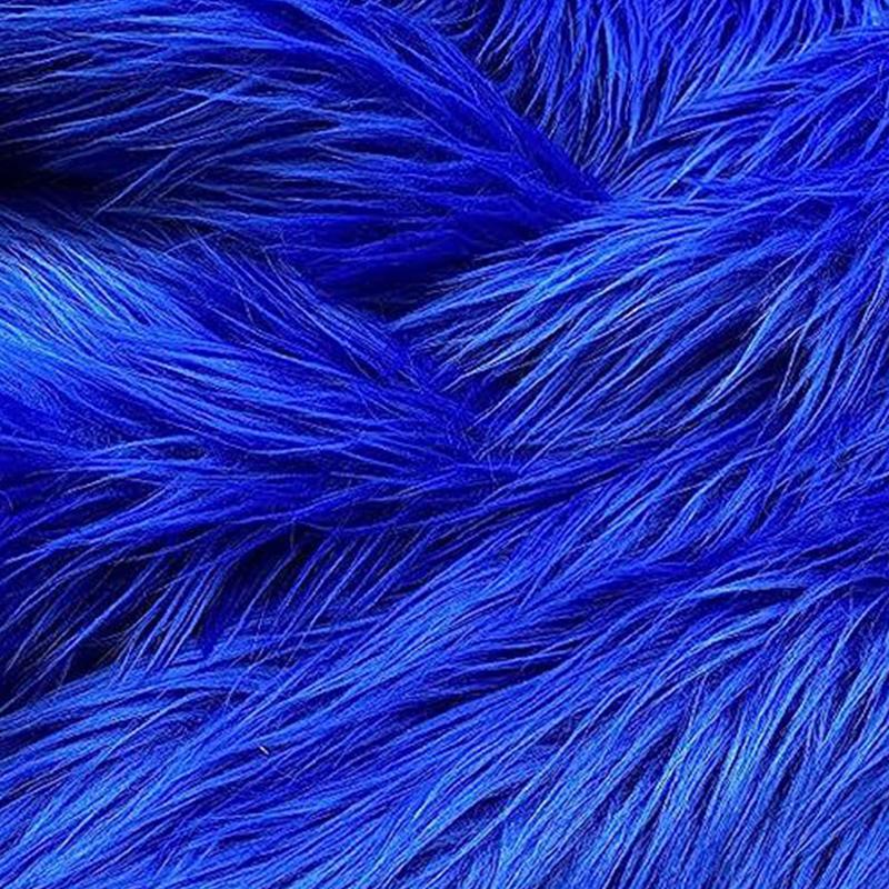 Мягкий длинный мех ткань красочный квадратный плюшевый искусственный пэчворк DIY ручной работы Рождественская кукла борода волосы подушка швейный материал Аксессуар