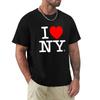 I Love New York Tourist I Heart Ny T Shirt Harajuku Short Sleeve T-shirt 100% Cotton Graphics Tshirt Tops