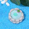 Cute Lotus Pond Miniatures Resin Craft Pond Ornaments Vivid Simulation Lotus Pond  Courtyard