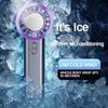 Handheld Ice Compress Fan USB Rechargeable Semiconductor Refrigeration Portable Small Charging Turbo Mini Fan Air Conditioner
