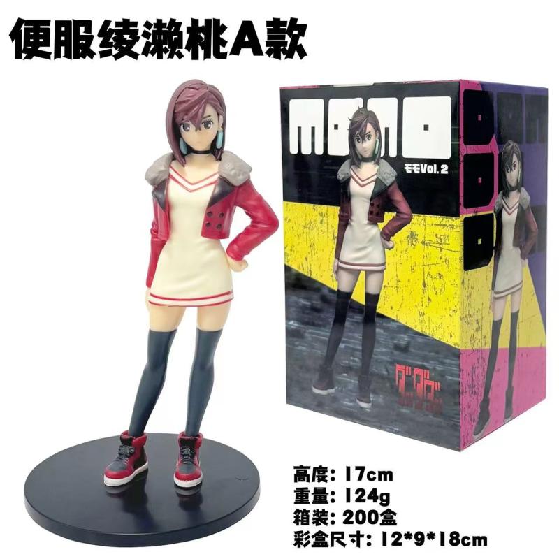 9CM Anime Dandadan Figure Ayase Momo Animation Noodle Stopper Cute Model Toys Gifts Collection Decoration Ornaments PVC