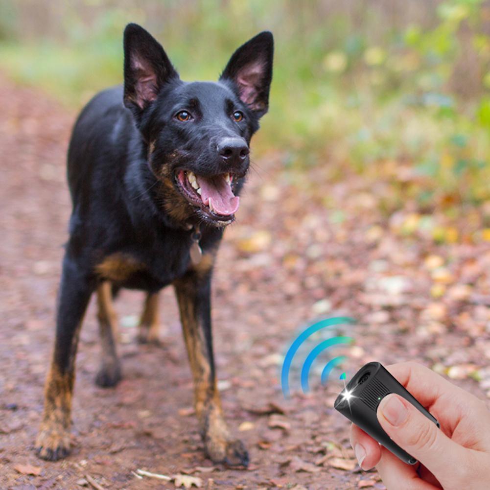 Ultrasonic Dog Bark Deterrent Device Rechargeable Anti-Barking Device Pet Dog Repeller Correct Your Dogs Bad Behavior