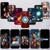 Iron Man Case for Samsung Note 20 10 S25 Plus Ultra Lite FE M20 M21 M30 M31 M51 A11 A26 A51 A52 A53 A56 A70 A71 A72 A73