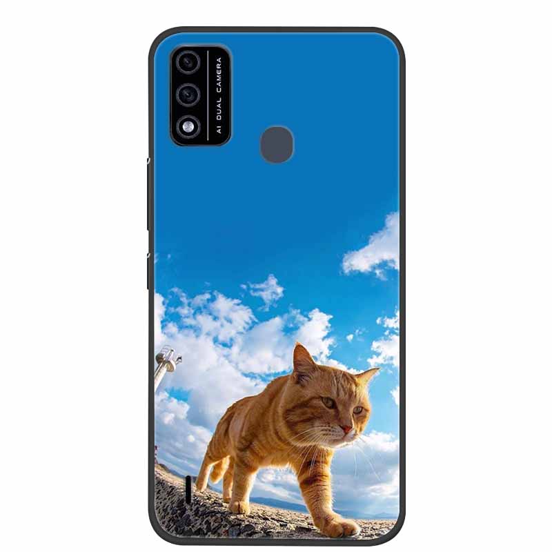 Чехол для Itel A48 Мягкий силикон Крутой мультяшный чехол Для ItelA48 Задняя крышка для ITEL A 48 Чехлы Модный ТПУ Чехол для телефона Новый Чехол