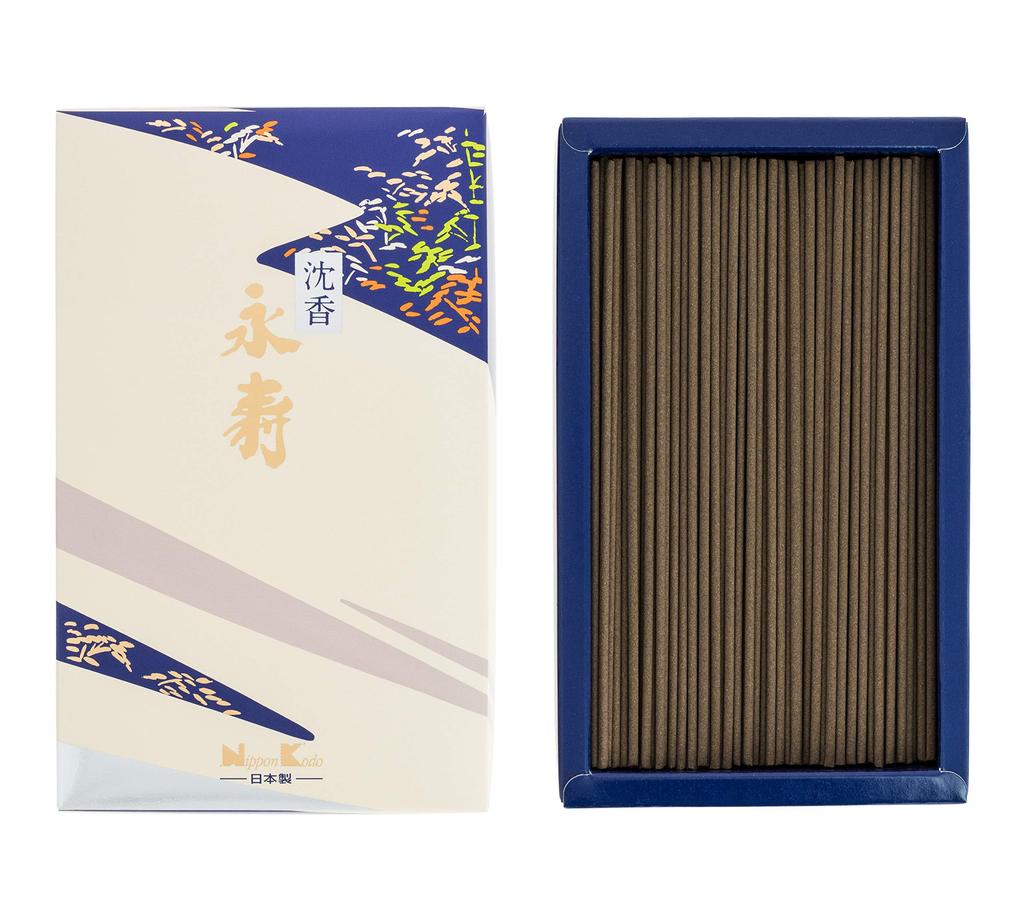 Nippon Kodo Eiju Agarwood Loose Pack, 100mm X 43mm X 162mm