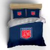 Heidenheim FC Emblem Design Bedding Duvet Cover Set Duvet Cover Pillowcases  (1*Duvet Cover 2*Pillowcases, without duvet insert)