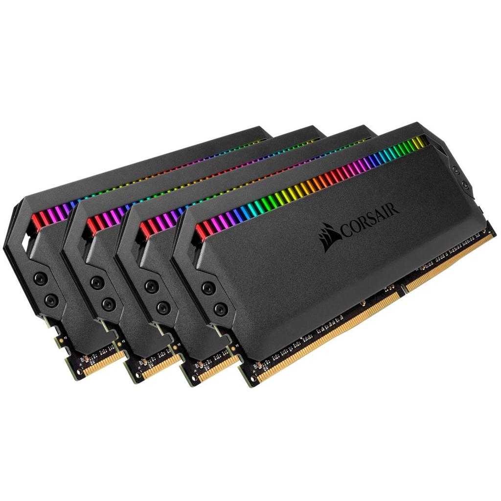 Память для настольных ПК CORSAIR DOMINATOR PLATINUM RGB Series 32 ГБ x CMT32GX4M4C3200C16 DDR4-3200 МГц [8 ГБ 4]