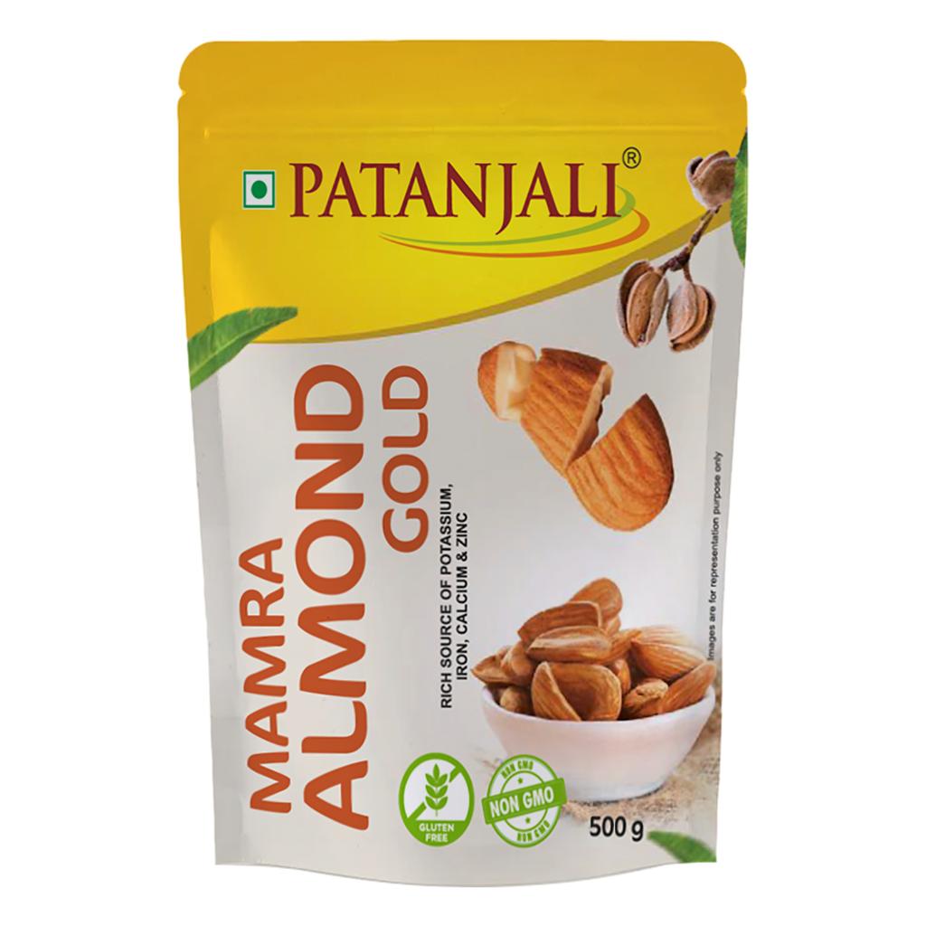 Patanjali Mamra Almond Gold 500gm