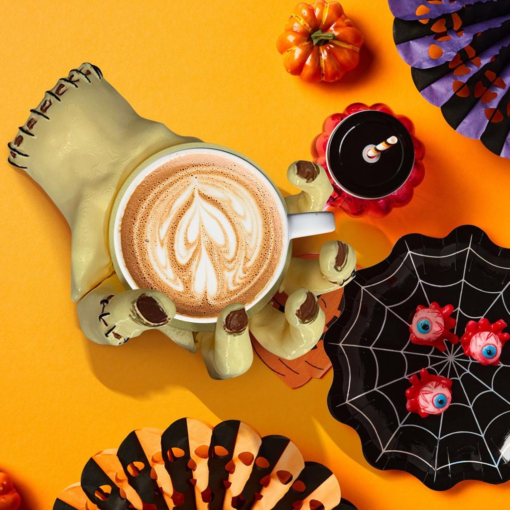 3d Printed Automatic Adjustable Cup Mat, Terror Broken Hand Ornament