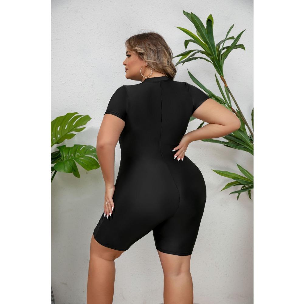 Большой размер цельный спортивный купальник на молнии женский с длинными рукавами купальник для серфинга костюм для серфинга