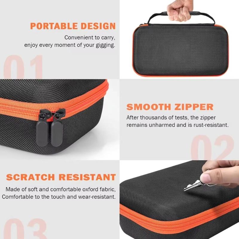Водонепроницаемая Беспроводная Сумка для Хранения 2 Микрофонов для Беспроводных 2 Podcaster-ов в Поездке с Портативным Дизайном